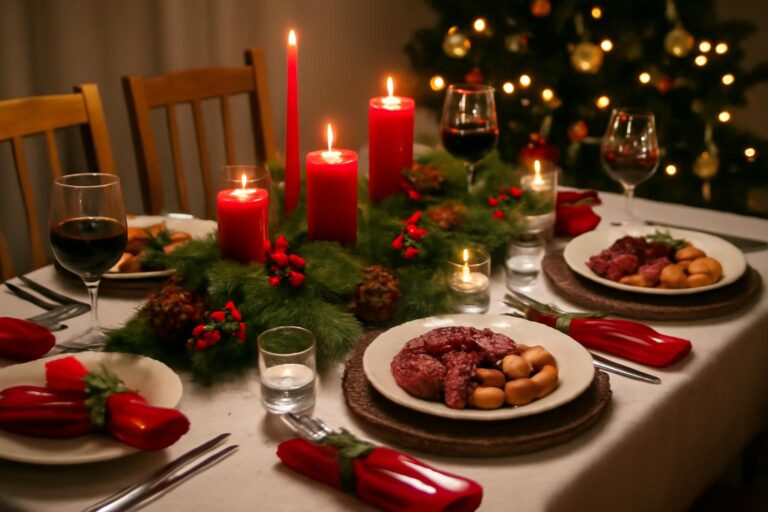 5 hurtige tips til at dekorere det perfekte julebord